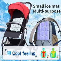 Coussin de refroidissement réutilisable pour sac à dos PCM Ice Pack, universel, s'adapte à la plupart des sacs à dos, coussin de refroidissement souple, pour les voyages en plein air en été