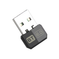 Adaptateur USB BRlink BR8652A12 BT601 sans pilote pour ordinateur, écouteurs, haut-parleur, souris, clavier, récepteur et émetteur BLE de bureau