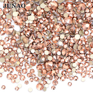 En gros Non Hotfix Strass Nail Art Décoration Couleur de Mélange de mélange de Taille AB Cristal Pierres de Verre Flatback Strass - Product Image 3