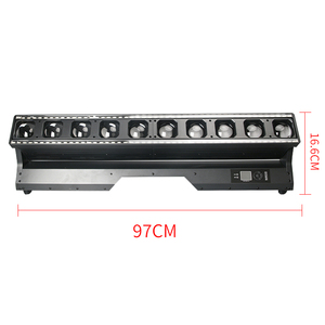 Yüksek Kaliteli 10x60W RGBW 4'ü <span class=keywords><strong>1</strong></span> Arada Yılan Hareketli Kafa Bar Işığı 140x50 5'i <span class=keywords><strong>1</strong></span> Arada LED'ler DMX512/RDM Kontrol CRI95 300000lm <span class=keywords><strong>DJ</strong></span>/Disko için - Product Image 4