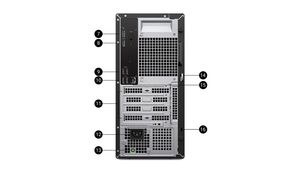 Nuovo PC Desktop Tower ECT1250 per Ufficio, Core I5-14400, 16GB, 512G SSD/Freedos - Product Image 2