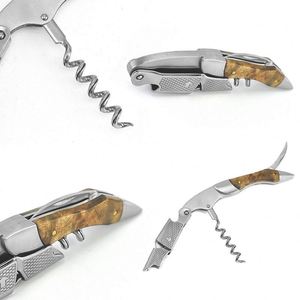 Tire-bouchon professionnel en bois de palissandre pour serveurs, vente en gros d'usine, avec logo personnalisé, coffret cadeau, ouvre-bouteille en bois - Product Image 5