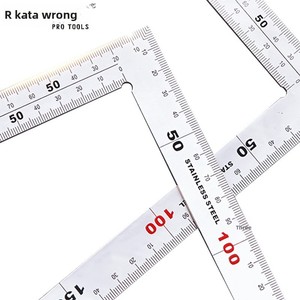 Угольник столярный Kaida из нержавеющей стали, L-образный, 90 градусов, 500 мм/300 мм, модели KT3303/KT3305 - Product Image 5