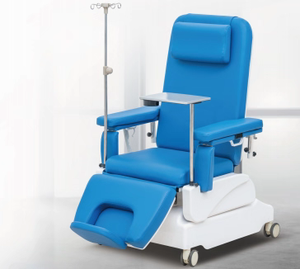 Poltrona Motorizzata Multifunzione con Braccioli Regolabili e Imbottitura in Memory Foam per Reparti di Oncologia e Nefrologia - Product Image 6