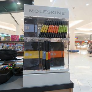 مخصص سعة كبيرة أكريليك ، علبة كتب دوارة مع عجلات - Product Image 3