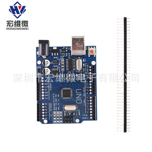 Carte de développement Hongwei Micro UNO R3 avec microcontrôleur ATmega328P, kit de prototypage - Product Image 1