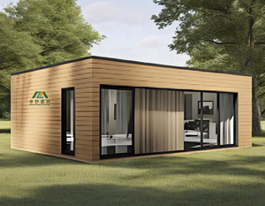 Casa Prefabricada Contemporánea, Impermeable, con Energía Solar, para Oficina, Hotel, Apartamento, Resort, Cabaña Modular - Product Image 6