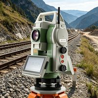 Estación Total Robótica FOIF RTS010A con Sistema Android, Instrumento de Topografía, Alcance del Prisma 6500m