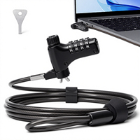 Verrou de sécurité universel d'origine de qualité supérieure pour ordinateur portable Dell, avec code combiné Noble