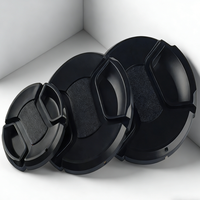 Capuchon de protection universel pour objectif d'appareil photo reflex numérique 49mm 52mm 58mm 62mm 67mm 72mm 77mm 82mm