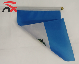 Печать на заказ Двусторонняя 14*21 см полиэстер мини-Гватемала ручной Развевающийся Флаг для активного отдыха - Product Image 4