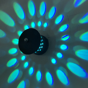 Modern Aluminum LED Spiral Wall <b>Light</b> Colorful <b>Remote</b> <b>Control</b> for Atmosphere for Club Bar KTV Theater Reception Villa - Product Image 2