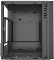 Boîtier d'ordinateur de jeu ITX Micro ATX en acier noir, châssis compatible avec une carte graphique de 270 mm et un refroidisseur de processeur de 155 mm, avec panneau frontal en maille