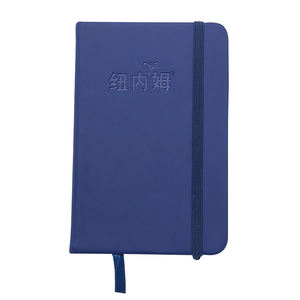 Vente flash : Carnet minimaliste personnalisé, 80 feuilles, couverture rigide en cuir PU, reliure cousue, écologique, avec poche, pour événements professionnels - Product Image 3