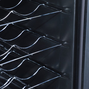 Nevera Eléctrica Comercial Portátil de 16L para 6 Botellas, Enfriador de Vino con Puerta de Vidrio Aislante y Control Automático - Product Image 3