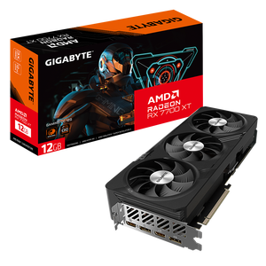 การ์ดจอ Radeon 7700 GAMING OC 12G พัดลมระบายความร้อน GDDR6 DisplayPort 2.1 สำหรับเกมมิ่งพีซีเดสก์ท็อป Radeon Rx 7700xt การ์ดจอ Radeon 7700 GAMING OC รุ่นใหม่ - Product Image 6