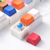 Color Keycap Stress Relief Fidget Finger PressToy Keyboard Keychain Stress Relieving Toy Keyboard Fidget Toy Keychain