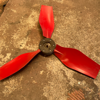 Ventilateur d'extraction mural électrique industriel en PRV avec 3 pales en nylon rouge et moteur entièrement en cuivre, OEM/ODM pour la ventilation des serres