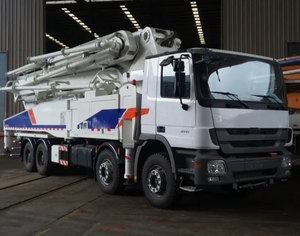 Caminhão Bomba de Concreto Zoomlion Putzmeister <span class=keywords><strong>Schwing</strong></span> 56X-6RZ com Alcance Vertical de 56m, Histórico Completo de Serviço e Manutenção - Product Image 3