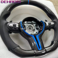 Volant de direction en fibre de carbone M Sports pour BMW E90 E60 E46 E81 E82 E87 E88 E89 E91 E92 E93 E61 E84 E70 E71 E92 E93 M3M5X5MX6M