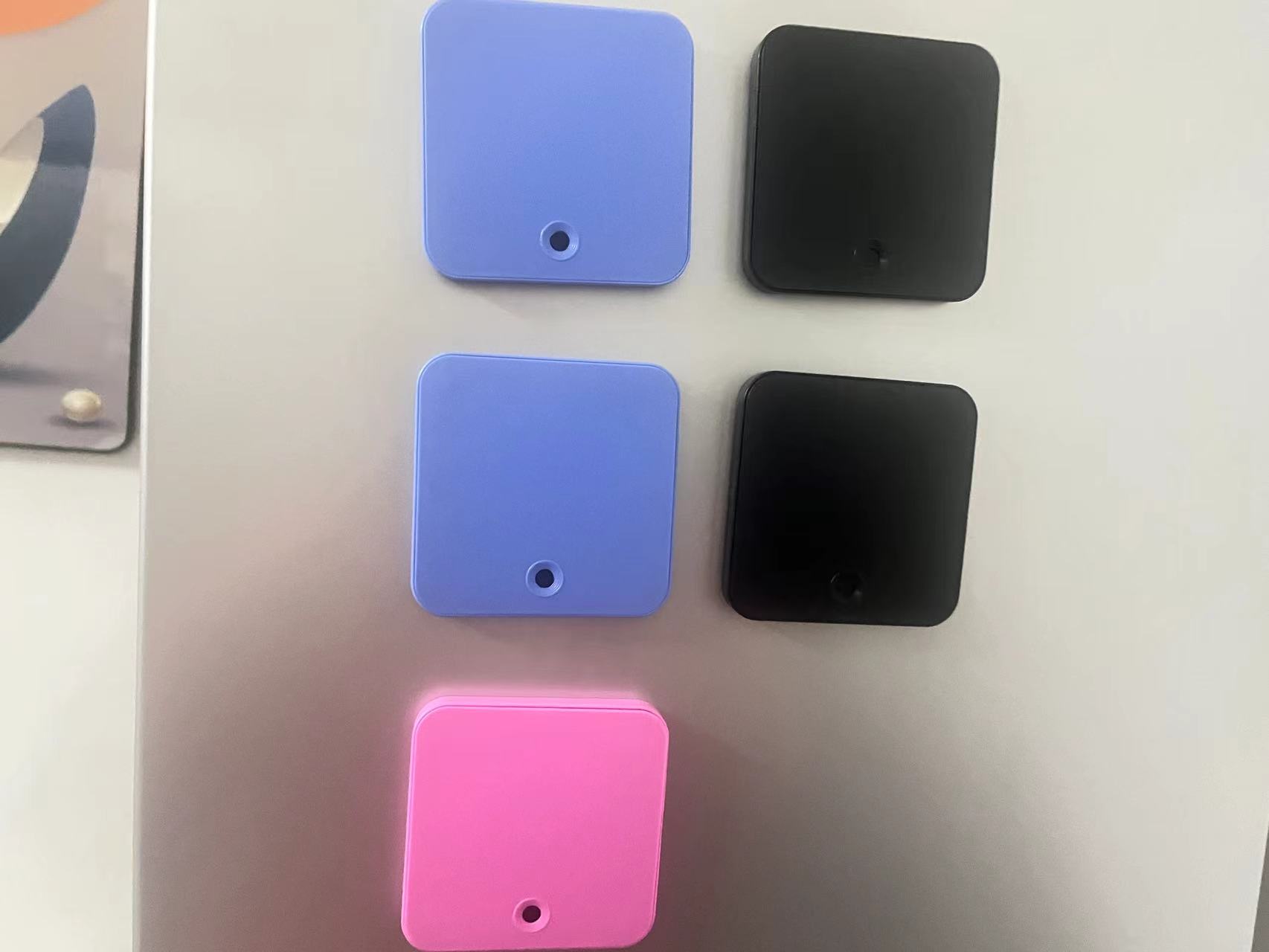 blue blank without printing
