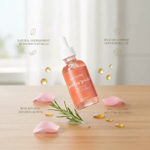 Huile de Yoni à la rose, sensations euphoriques, effet neuf, vente en gros, huile pour le vagin, huile de massage essentielle, douce et hydratante - Product Image 1