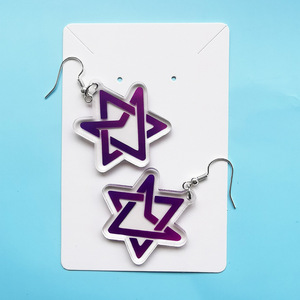 Pendientes Acrílicos KPOP Stray Kids ATEEZ IVE para Hombre y Mujer, Pendientes de Moda <span class=keywords><strong>MAMAMOO</strong></span> Astro IU GOT7, Accesorios para los Oídos, Regalos para Fans - Product Image 2