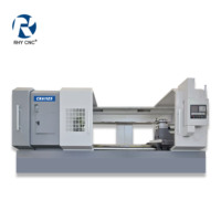 Torno CNC de Alta Rigidez y Control Automático para Trabajo Pesado CK61125 para Mecanizado de Tuberías de Petróleo/Rodillos/Ejes