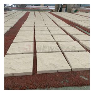 Carreaux muraux en marbre et calcaire blanc fendu, <span class=keywords><strong>pierre</strong></span> extérieure, revêtement mural extérieur - Product Image 2