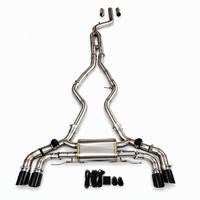 Échappement performant avec commande de soupape pour BMW M340 M340i M440i G20 G22 3.0T 2019-2024, acier inoxydable automobile