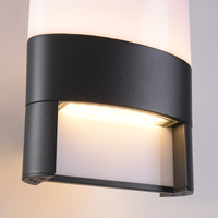 Lampes murales LED en aluminium imperméables pour l'extérieur, design moderne et créatif, forme carrée, pour jardin et maison