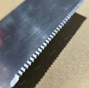 Cuchilla de desbrozadora de 255 mm y 2 dientes, cabezal de corte manual de aleación compatible con podadoras de mochila/lateral. - Product Image 3