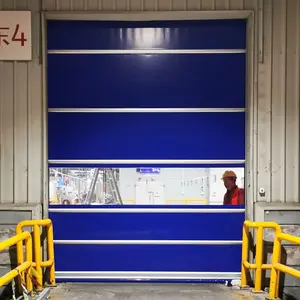 Hochwertige verschiedene Arten von Fabriken und Lagern Gebraucht PVC Fast Door Supplier Fast Action Door