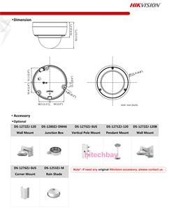 Hik Originele DS-2CD2183G2-IU 8mp Darkfighter Acusense Ingebouwde Mic Poe Vandaal Vaste Dome Netwerk Ip Camera Ik10 Ip67 Buiten - Product Image 5