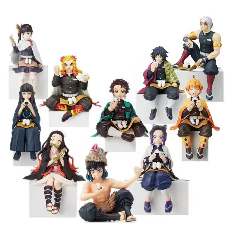 Оптовая продажа, фигурка-убийца демонов из японского аниме, украшения, модели автомобилей, фигурки-игрушки, фигурки животных