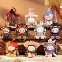 Хит продаж: 100% Оригинальная коллекционная мини-фигурка EMMA Secret Forest Perfume Discovery Series (8 шт./коробка), масштаб 1/12, из ПВХ, унисекс