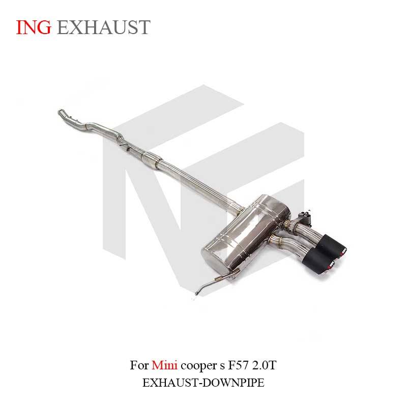 ING Stainless Steel Catback for MINI Cooper S F57 2.0T With Valved ...