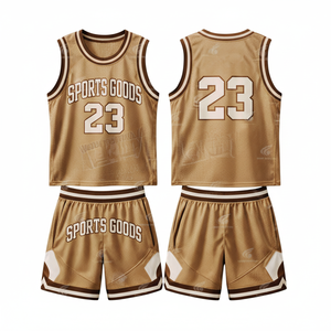 Uniforme de Baloncesto Personalizado de Alta Calidad, Ropa Deportiva Reversible de Secado Rápido, Lavable y Transpirable, Conjunto sin Mangas con Estampado para Hombre - Product Image 1