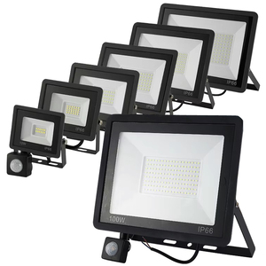 Cảm biến chuyển động lũ Đèn Ngoài Trời cảm ứng <span class=keywords><strong>LED</strong></span> Đèn không thấm nước Spotlight cảm biến an ninh đèn pha cho sân sau nhà để xe vườn - Product Image 1