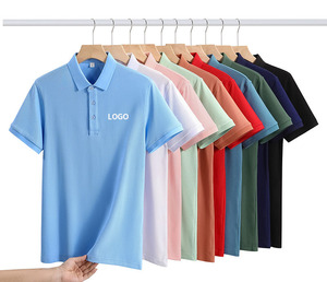 Dropshipping Supplier High Quality DTG Breathable Cotton POD White Plain T Shirt Custom Short Sleeve Men T-shirt Polo TShirt