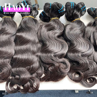Meilleur fournisseur de cheveux vierges alignés sur les cuticules, lots de cheveux humains vierges 100 % cambodgiens de haute qualité, ondulés, pas chers