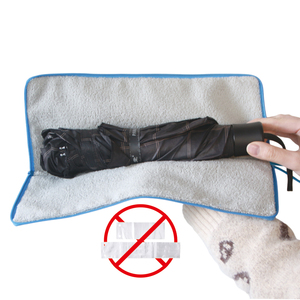Funda Protectora para Paraguas Plegable, Microfibra 210D Poliéster, Impermeable, con Cierre - Product Image 2
