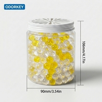 Désodorisant et assainisseur d'air écologique parfum citron 350g pour voiture, maison et bureau – Longue durée, facile à utiliser, conditionnement en bouteille