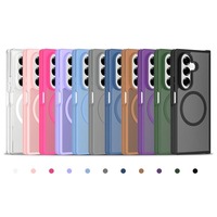 Étui de protection magnétique pliable effet seconde peau mat anti-chute pour Samsung Galaxy Z Fold 7, coque antichoc translucide compatible Z Fold 6 5