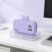 Batterie externe magnétique ultra-fine 5000 mAh, charge rapide 10 W, chargeur de batterie pour téléphones mobiles iPhone, Samsung, Android