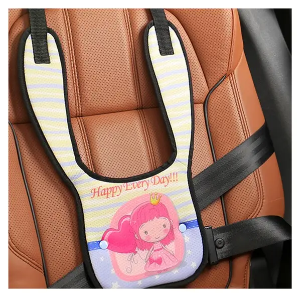 Fabrikneues Kinderauto-Sicherheits gurt kissen Verstellbarer Nacken bezug Schulter polster zum Schutz des Baby-Nacken-Bauch-Autos itzgurt kissen