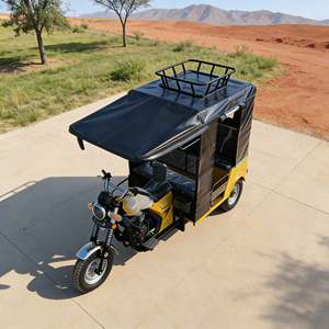 Nuevo Triciclo Rickshaw de Tres Ruedas, Motocicleta, Vehículo Tuk Tuk Bajaj King, Triciclo de Pasajeros a Gasolina, Volante a la Derecha - Product Image 5