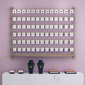 आधुनिक रचनात्मक गहने डिस्प्ले स्टैंड दीवार-माउंटेड गहने भंडारण रैक धातु असर प्रदर्शन रैक - Product Image 1