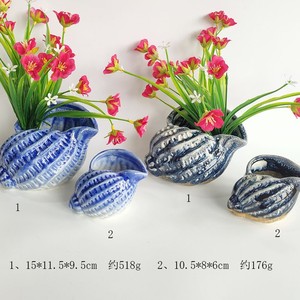 Vaso per Fiori in Ceramica Fatto a Mano Stile Retrò Decorazione Moderna per la Casa Ornamenti Artigianali Unici Regali Creativi per Natale - Product Image 5