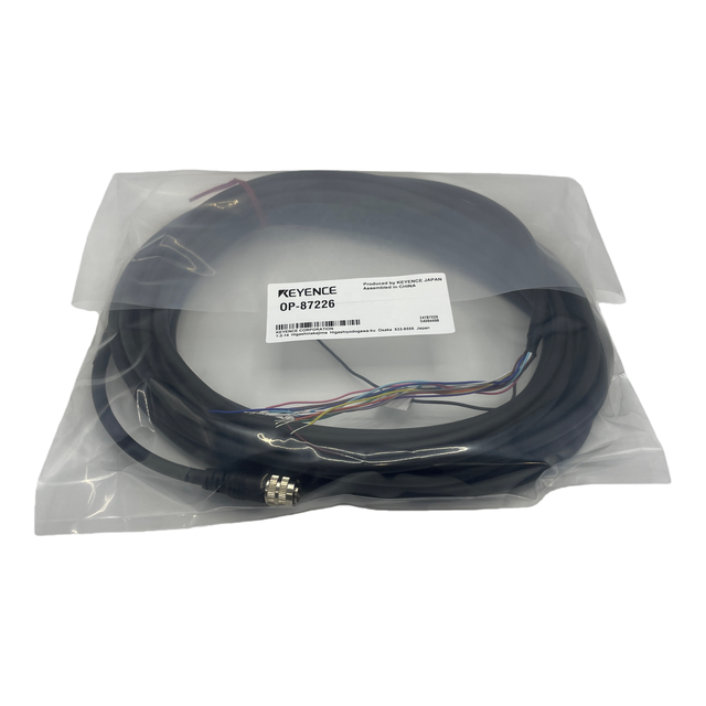 Genuine OP-87226 PVC Industrial Control Cable (10m) for Signal and Data Transmission Between Industrial Devices